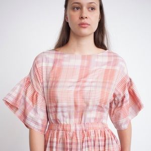 Ulla Johnson Neda dress in Plaid